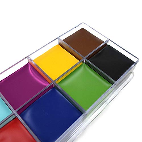 Face Body Paint Imagic Brand 12 Flash Colors Case Halloween Party Fancy Dress Tattoo Oil Painting Art Beauty (1)