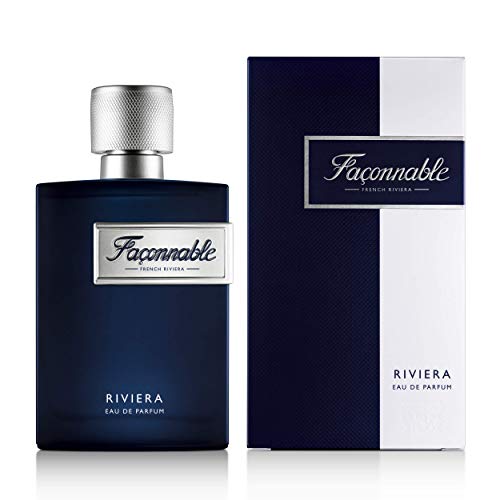 Façonnable - Eau de Parfum para Hombre - Riviera - Aroma Amaderado y Aromático - 90ml