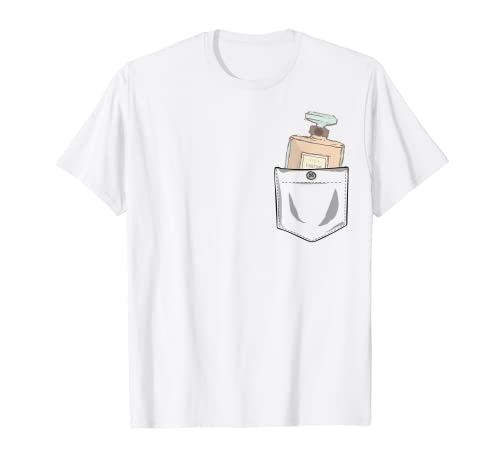 Famosa botella de perfume francesa París regalo de moda mujeres niñas Camiseta
