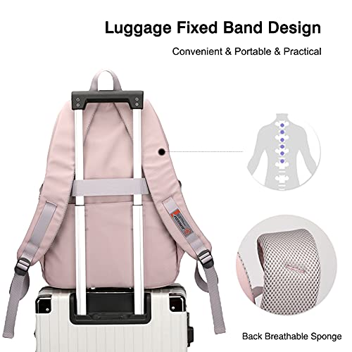 FANDARE Mochilas Infantiles Mochilas Escolares Juveniles Mochilas Escolares para Estudiante de Primaria y Secundaria niños niñas Viaje Hiking Daypacks Impermeable Nylon Púrpura