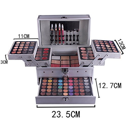 FantasyDay 132 Colores Paleta de Maquillaje Cosmético Maquillaje Set Juego de Maquillaje Profesional Belleza con Sombra de Ojos,Delineador de Ojos,Corrector,Rubor y Lápiz Labial