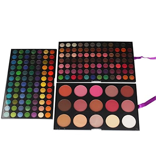 FantasyDay® 183 Colores Sombra De Ojos Paleta de Maquillaje Cosmética con Corrector y Rubor - Perfecto para Sso Profesional y Diario