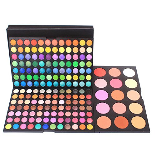 FantasyDay® 183 Colores Sombra De Ojos Paleta de Maquillaje Cosmética con Corrector y Rubor - Perfecto para Sso Profesional y Diario