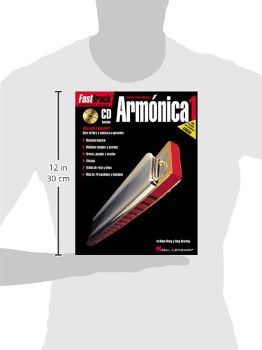Fasttrack - armonica 1 (esp) harmonica +cd (Fast Track (Hal Leonard))