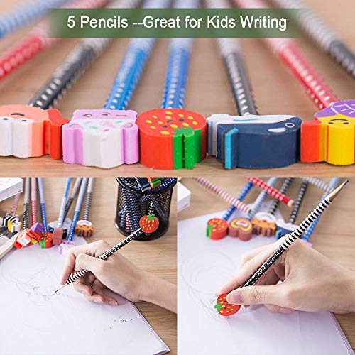FAVENGO 6 Pcs Estuche Para Lapices de Tela Estuche de Lona de Cactus Cartuchera para Lapices Bolsa Para Lapices Estuches Escolares Grandes Estuches Organizadores de Lapices Bonitos para Niño Y Mujer