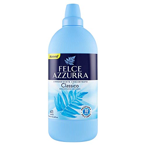 Felce Azzurra - Suavizante concentrado clásico, perfume inconfundible, prendas suaves - 41 lavados - 1025 ml