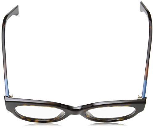 FENDI FF 0271 086 50 Gafas de Sol, Marrón (Dark Havana), Mujer