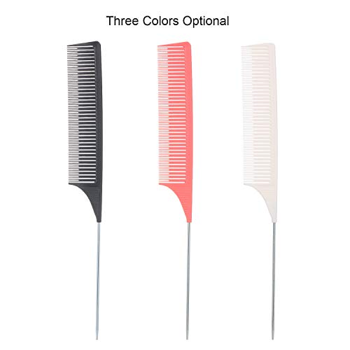 Fesjoy - Peine de pelo con forma de cola de caballo para el pelo y desenredante resistente al calor