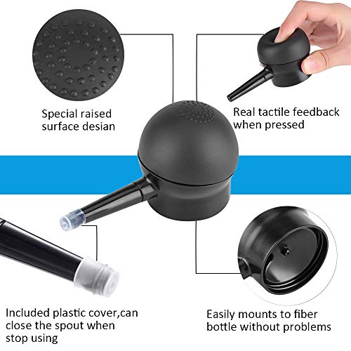 Fibras para la construcción de cabello, Polvo para el cabello de fibra de calidad profesional, Los mejores productos para espesar el cabello (Marrón medio)