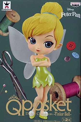 FIGURA de Colección TINKER BELL Hada Campanilla de Peter Pan 14cm NORMAL COLOR Version - Serie QPOSKET Banpresto DISNEY Characters TINKERBELL