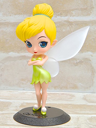 FIGURA de Colección TINKER BELL Hada Campanilla de Peter Pan 14cm NORMAL COLOR Version - Serie QPOSKET Banpresto DISNEY Characters TINKERBELL