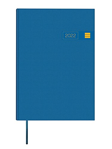 Finocam - Agenda 2022 1 Día Página, de Enero 2022 a Diciembre 2022 (12 meses) Y10 - 140x204 mm Dynamic Porto Azul Español