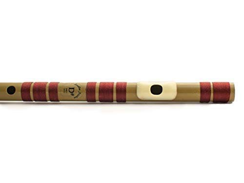 Flautas metálicas India PVC Fibra D Sharp Bansuri Middle Octave (16 pulgadas)