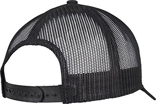 FLEXFIT Gorra Trucker Clásica, Gorra de Béisbol con 5 Paneles y Malla en la Parte Trasera, Ajustable y Cierre de Plástico, Gorra para la Cabeza, Unisex