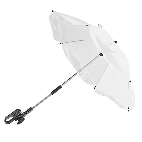 For-Your-Little-One - Sombrilla compatible con Hauck Capri, color blanco