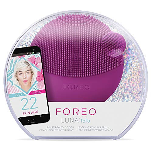 Foreo - Cepillo Inteligente De Limpieza Facial Luna Fofo Purple Foreo