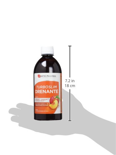Forté Pharma Iberica Turboslim Drenante Complemento Alimenticio Sabor Melocotón - 500 ml