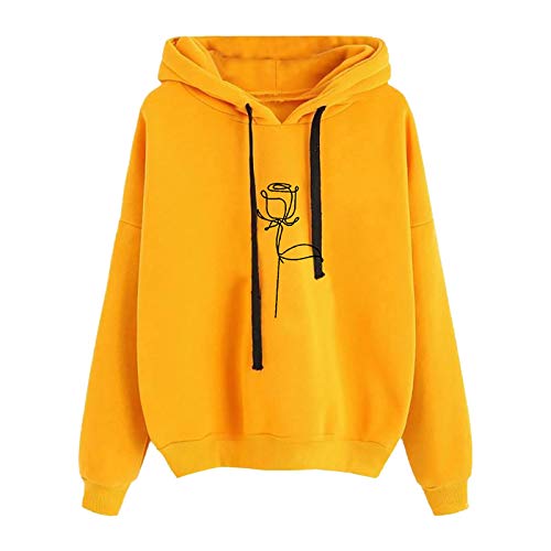 Fossen MuRope Sudaderas Mujer Anchas y Largas Sudadera con Capucha para Mujer Otoño Invierno Sudadera Mujer Baratas Tumblr Hoodie
