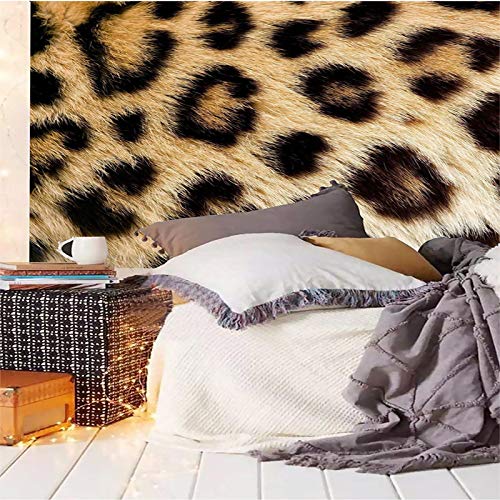 Fotomurales Personalized Ization Leopard Print 3D Photo Mural Wallpaper Restaurant Clubs Ktv Bar Modern Fashion Decor Seda 300X210Cm