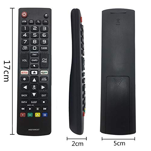 FOXRMT Nuevo Reemplazo Mando TV Smart TV AKB74915324 para Mando Smart TV AKB74915324 Mando Distancia No se Requiere Configuración Mando TV Universal