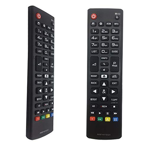 FOXRMT Nuevo Reemplazo Mando TV Smart TV AKB74915324 para Mando Smart TV AKB74915324 Mando Distancia No se Requiere Configuración Mando TV Universal
