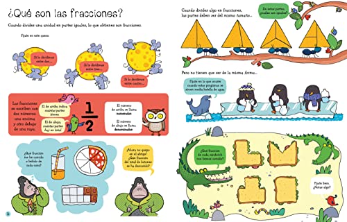 Fracciones y decimales (Solapas para aprender)