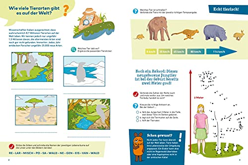 Frag doch mal ... die Maus!: Tiere der Welt: Fragen, Rätseln, Mitmachen