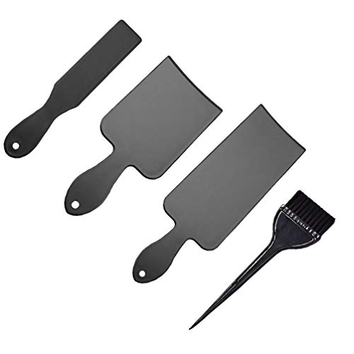 FRCOLOR Tablero de Tinte para El Cabello Y Kit de Pincel Cepillo para Teñir El Cabello Salón Decolorante para El Cabello Paleta Herramientas de Peine para Peluquería