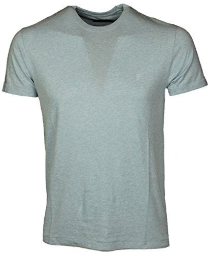 French Connection 56HEH, Camiseta Para Hombre, Azul (Kentuckyblumel/White), Small