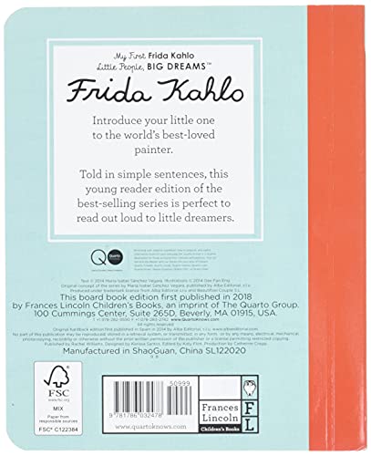 Frida Kahlo: My First Frida Kahlo (2) (Little People, BIG DREAMS)