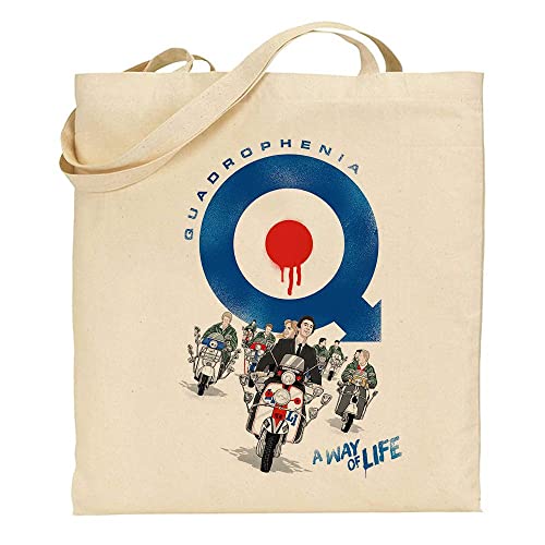 FRIKI FACTORIA Tote Bag Bolsa de tela Quadrophenia way of life art