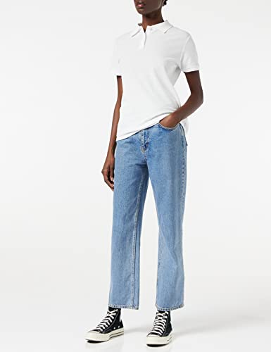 Fruit of the Loom 65/35 Lady fit, Polo Mujer, Blanco (White), XXL (Talla fabricante: XXL)