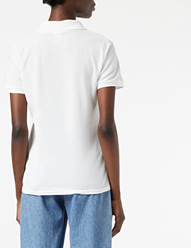 Fruit of the Loom 65/35 Lady fit, Polo Mujer, Blanco (White), XXL (Talla fabricante: XXL)
