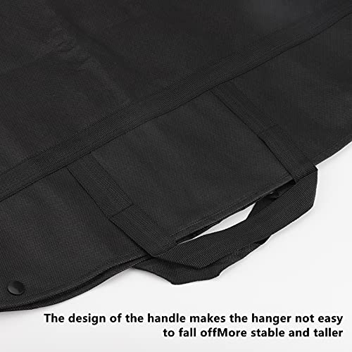 Funda de Ropa Viajar Fundas Ropa,2 Piezas Plegable Transpirable Bolsas de Ropa Funda para Traje Cubre Traje con Asas para Viajar,Cubierta de Ropa con Cremallera Organizador,60*100cm