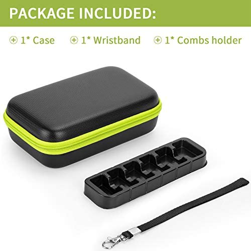Funda Estuche para Philips OneBlade QP2520, QP2630, QP2530, QP2620 Recambio, Caja Cubrir de Rígida Almacenamiento para One Blade Bolso