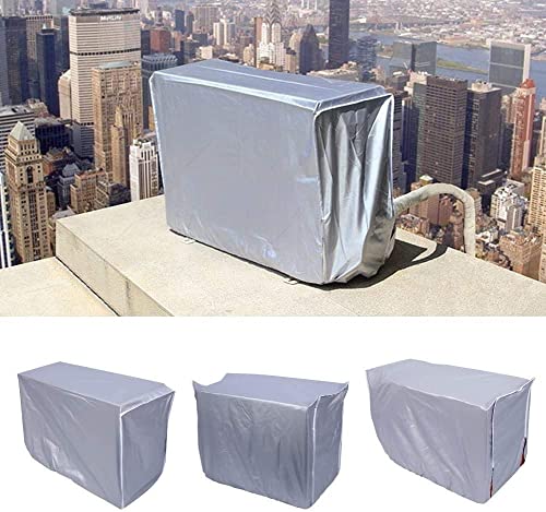 Funda para Aire Acondicionado Exterior,Protector Aire Acondicionado Exterior,Impermeable,A prueba de polvo,Protector solar (80 * 28 * 54cm)