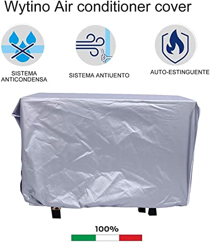 Funda para Aire Acondicionado Exterior,Protector Aire Acondicionado Exterior,Impermeable,A prueba de polvo,Protector solar (80 * 28 * 54cm)