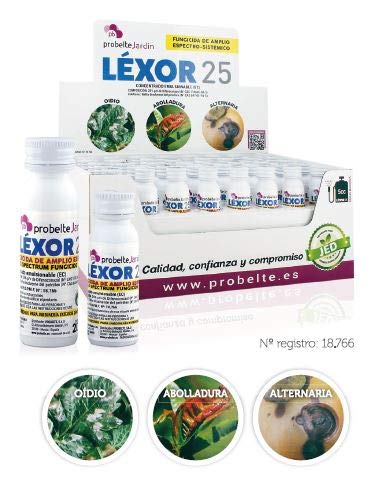 Fungicida Contacto Líquido Oídio Léxor 25 (Difenoconazol 25%) 20 cc.