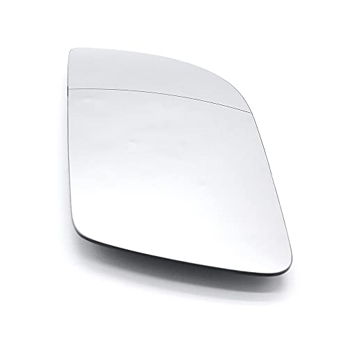 Funien Cristal del espejo retrovisor,Repuesto para Volkswagen Polo 9N 01-05 Cristal de espejo retrovisor izquierdo