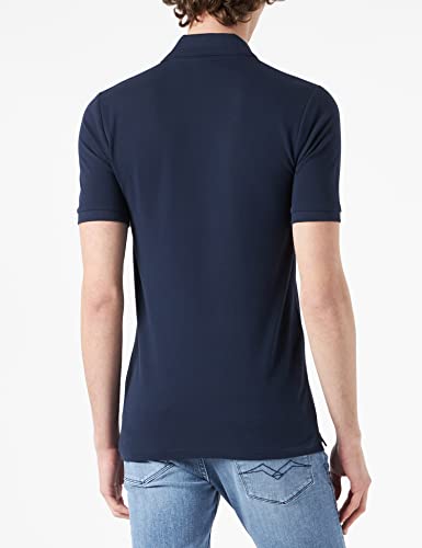 G-STAR RAW, hombres Polo Dunda, Azul (sartho blue 5864-6067), L