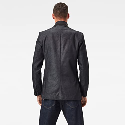 G-STAR RAW Tuxedo Casual Blazer, Raw Denim C518-001, S para Hombre
