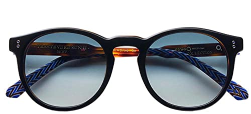 Gafas de Sol Etnia Barcelona TRASTEVERE SUN II Black/Blue Shaded Hd 50/20/148 unisex
