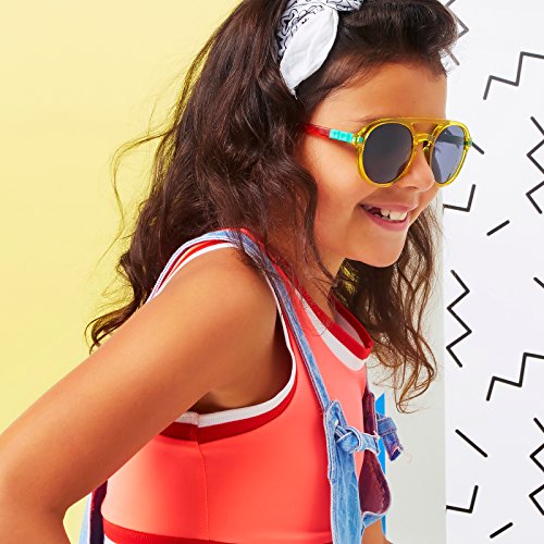 Gafas de sol infantiles de 6 a 9 años - CraZyg-Zag SUN PiZZ - Memphis