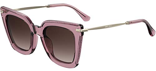 Gafas de Sol Jimmy Choo CIARA/G/S PINK/BROWN SHADED 52/22/145 mujer