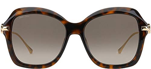 Gafas de Sol Jimmy Choo TESSY/G/S DARK HAVANA/BROWN SHADED 56/17/135 mujer