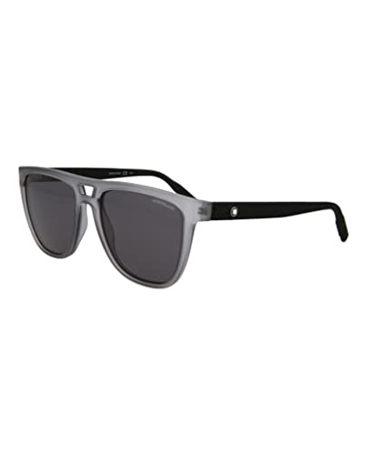 Gafas de sol Mont Blanc MB 0063 S 003 Gris Negro /