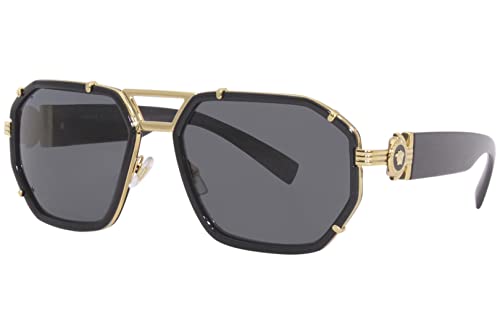 Gafas de Sol Versace ENAMEL MEDUSA VE 2228 Gold/Dark Grey 59/18/145 hombre