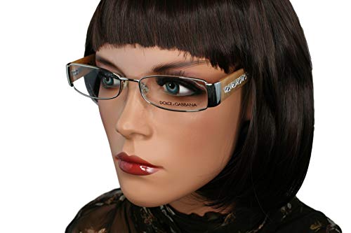 Gafas de vista para mujer dulce y gabana DG 1160 – B plata y beige 302 strass