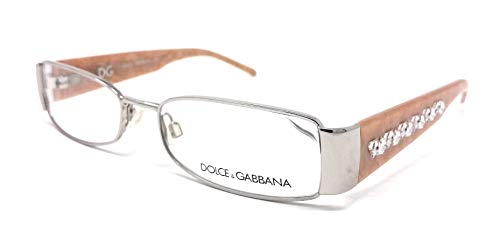 Gafas de vista para mujer dulce y gabana DG 1160 – B plata y beige 302 strass