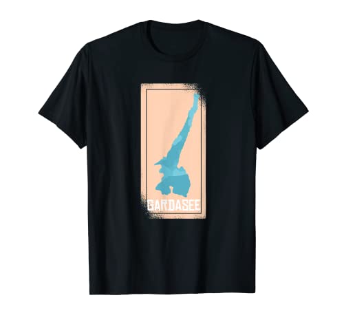 Gardasee - Tarjeta de felicitación para fans de Italia con alcohol Camiseta